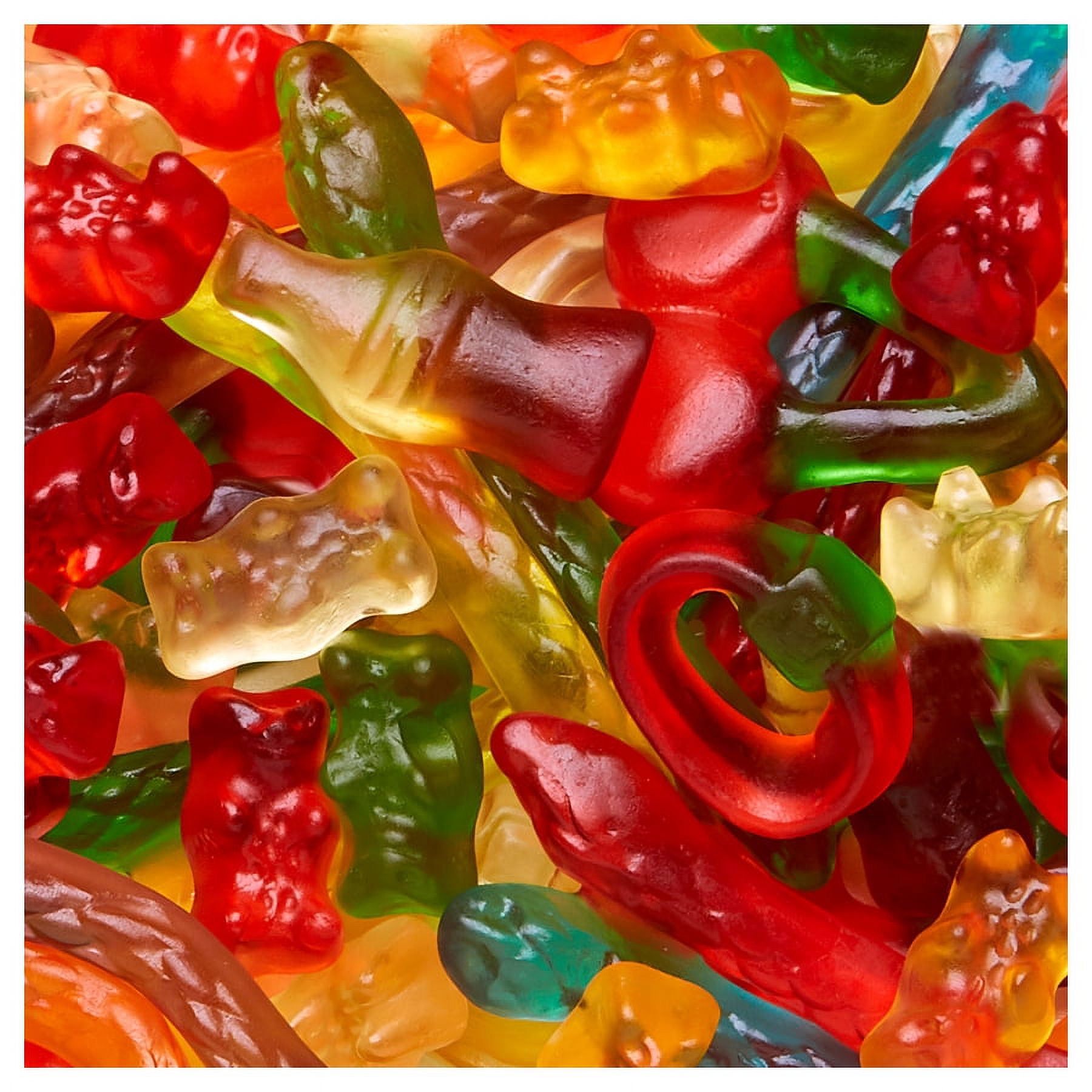 HARIBO Starmix Gummies Assorted Shapes and Fruit Flavors Gummy Candy, 25.6oz, Party Size Bag