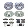 thumbnail image 3 of PowerStop Front and Rear Z23 Evolution Sport Carbon-Fiber Ceramic Brake Pad and Drilled & Slotted Rotor Kit Fits: MAZDA Select Models K8618, 3 of 10