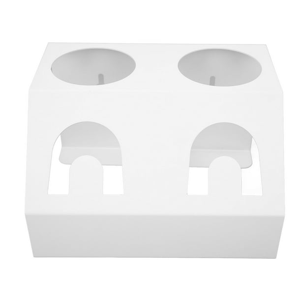 Dual Holes Soda Bottle Drying Rack Soda Bottles Drainer Holder with Silicone Pad for Household
