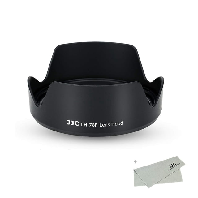 Parasol de objetivo JJC para Canon RF 24-240 mm F4-6.3 IS USM con Canon EW-78F