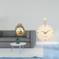 thumbnail image 2 of Marco de fotos antiguo, marco de fotos vintage redondo, marco de pared de escritorio europeo ornamentado, ideas de regalo de boda, reloj de pared de m, 2 of 8