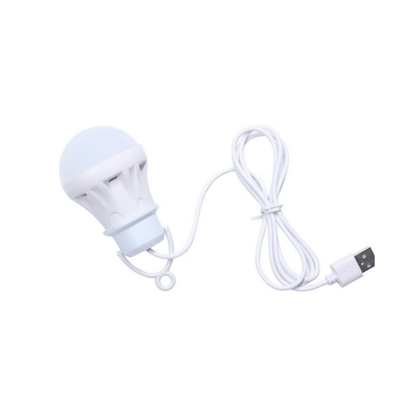 Bewildely Luz portátil para acampar y viajar, bombilla de alto brillo, alimentada por USB, foco colgante, equipo para exteriores Electrodomésticos Bewildely HA074877-01