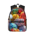 thumbnail image 2 of Goofa Easter Eggs Print Casual Backpack for Women Men,Waterproof High School Bookbag,Lightweight Travel Daypack,Classic College Backpack,Laptob Backpack, 2 of 6