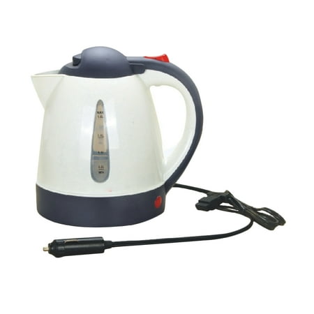 

Truck Car Travel Electric Kettle Soup Coffee 1L 24V Water Heater Automobile 250W