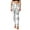 White, variant on Buigttklop Pants for Women Women'S Classic Retro Color Floral Graffiti Print Leggings