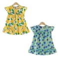 thumbnail image 1 of Robe d'Été à Fleurs pour Tout-Petites Filles, Robe Décontractée pour Petites Filles, Robe Tunique de Plage d'Été 3-7 Ans, 1 of 6