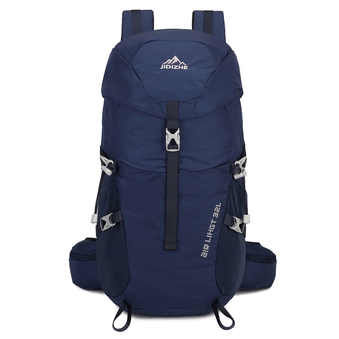 JIDIZHE 32L Polar Explorer Hiking Backpack, Lightweight Water-Resistant Outdoor Travel Backpack for Men & Women, Blue