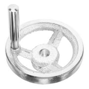 Crank Handle Lathe Hand Wheel Revolving Knob Carbon Steel Hand Round Wheel Handwheel