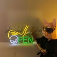 thumbnail image 3 of Shinelab Open Golf LED Light Neon Sign, Custom Golf Shop Wall Decor 14080, 3 of 4
