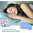 thumbnail image 2 of SHORDY Menstrual Cup (Blue), Single Pack (Small) with Box, 2 of 10