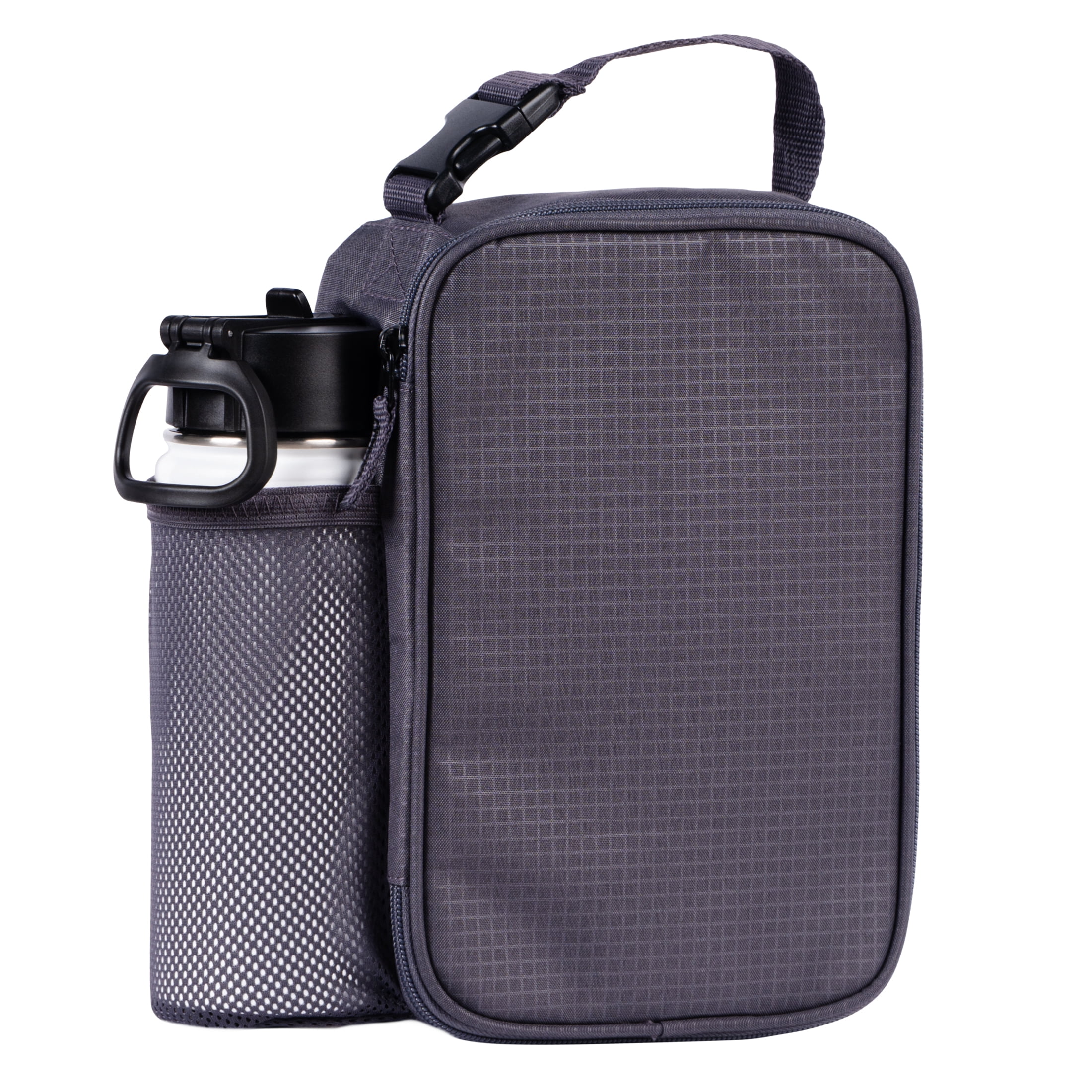 Your Zone Reusable Insulated Lunch Bag, Gray