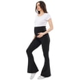 thumbnail image 6 of Myra8230 Shaping Ribbed Seasonal Spanish-Style Adjustable Waist Maternity Leggings, 6 of 8