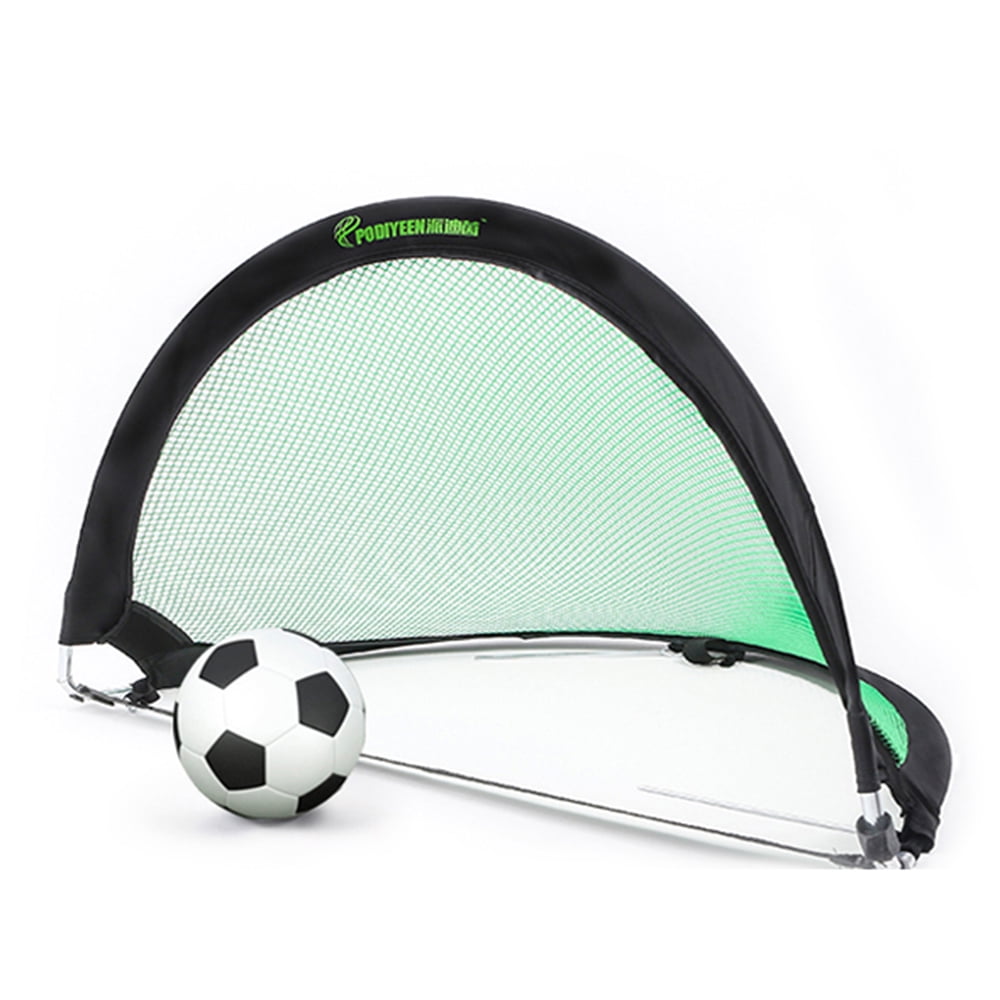 48*30*30in Semicircle Portable Folding Soccer Goal Child Pop Up Soccer