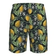 thumbnail image 6 of Naloa Citrus Fruits Elegant Lemons Men's Beach Shorts, Surfing shorts, Swim trunks, Quick Dry Swim Trunks for Surfing Beach Fun - Small, 6 of 9