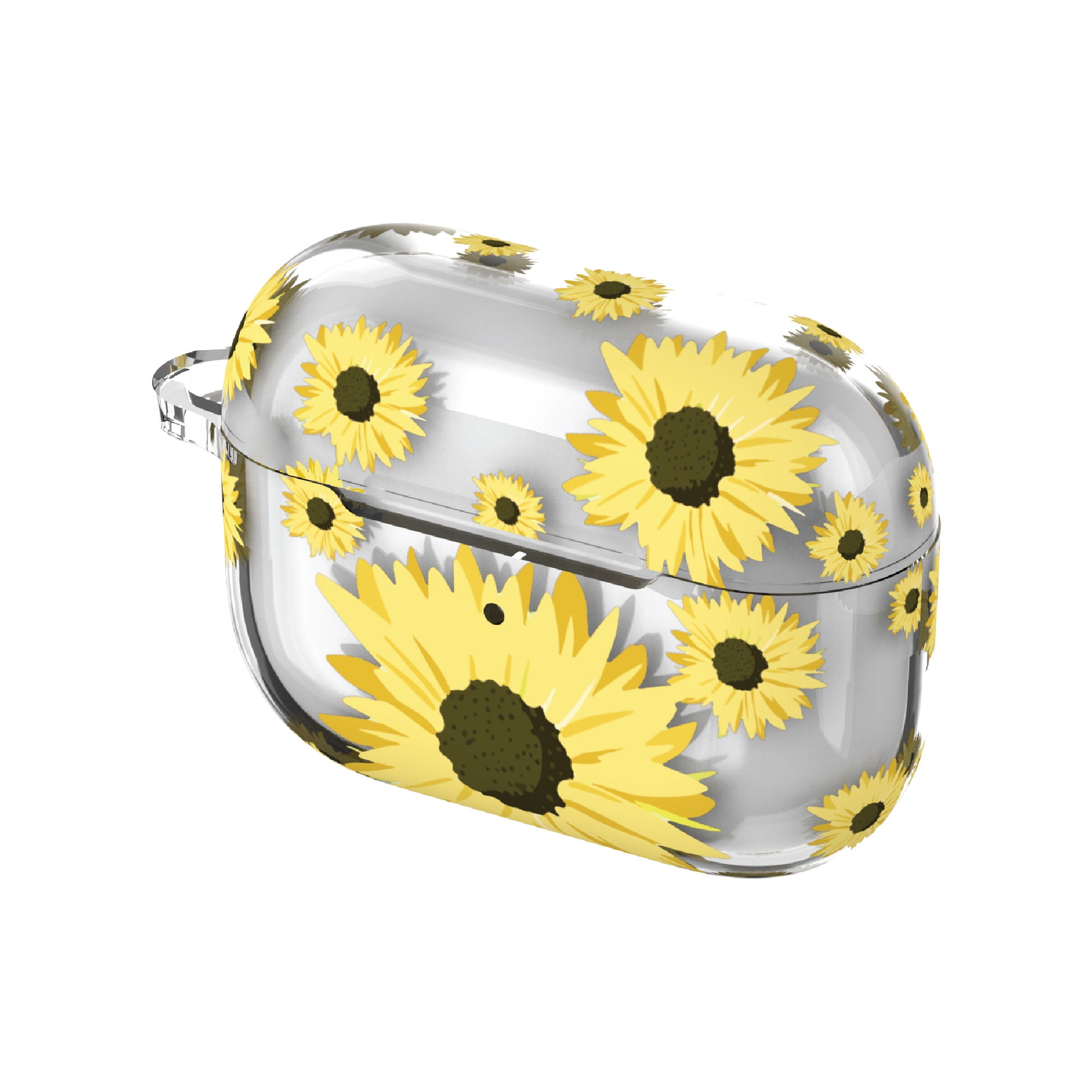onn. Charging Case Cover for Apple AirPods Pro (1st and 2nd generation) - Sunflower