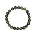 thumbnail image 2 of Natural Kambaba Jasper 8mm Round Shape Smooth Cut Beads Stretchable Bracelet for Men & Women., 2 of 5