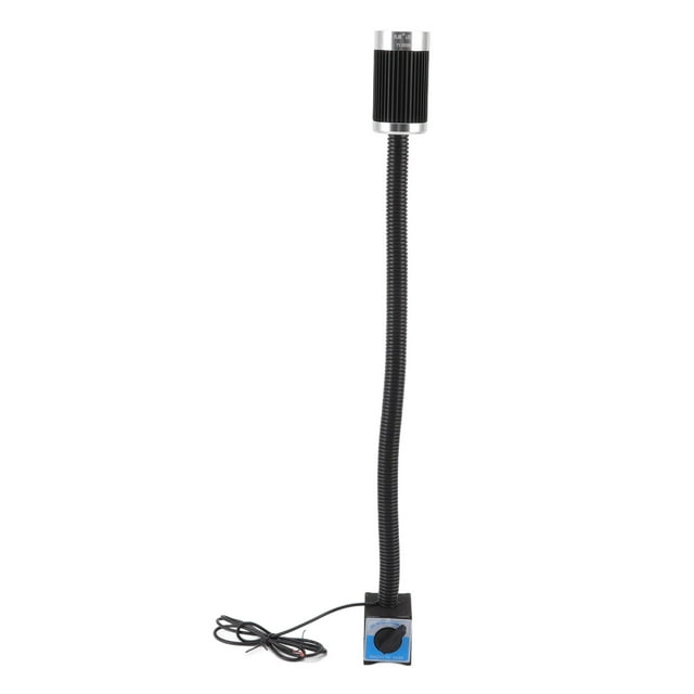 Luz de Trabajo Magnético, Cuello de Cisne Flexible A PRUEBA DE ÓXIDO DE ALUMINIO BASE MAGNÉÉTICA LUZ DE TRABAJO DE ALTA TEMPERATA RESTENTE A LA TAMPERATA FÁCIL PARA CNC