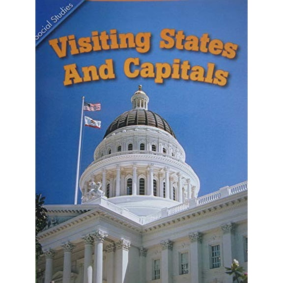 Pre-Owned History-Social Science for California Grade 5, Visiting Sates and Capitals Paperback