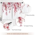 thumbnail image 6 of Sage Green Eucalyptus Leaves Kitchen Curtains Flower Watercolor Floral Spring Botanical Rod Pocket Plant Cafe Curtains for Bathroom Living Room Window Drapes Treatment Fabric 27.5 x 36 Inch, 6 of 6