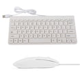thumbnail image 4 of Ensemble Clavier Optique Filaire USB Ultra Fin, Souris Plug And Play, 1. Câble Durable, Taille Compacte, Léger, Clavier Complet, Touches Rondes, pour PC Portable, 4 of 8