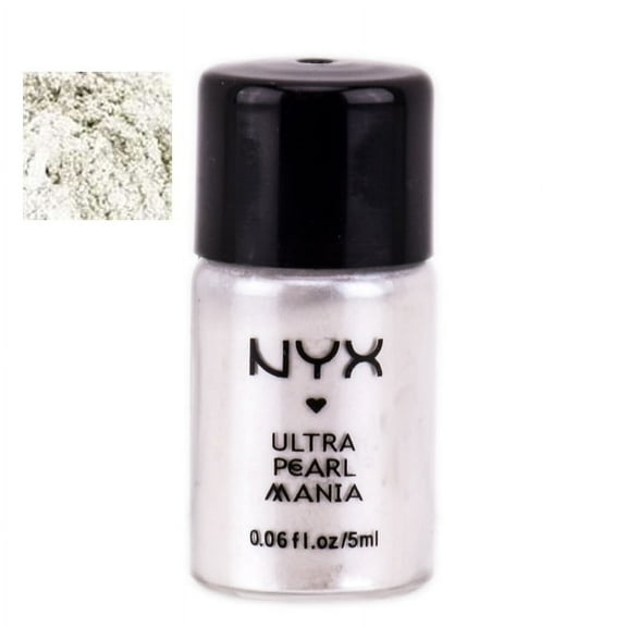 NYX Professional Makeup Loose Pearl Eyeshadow, White Pearl, 0.10 Ounce Pack of 2