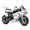 White, variant on FRP 50CC Mini Pocket Bike Gas Powered for Kids Ages 13+, Pocket Rocket Motorcycle with EPA Approval, Kids Pocket Bike with Dual Brake & Kill Switch, 165 LB, 20 MPH - Red