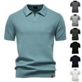 thumbnail image 4 of YanHoo Chemises de Golf Ajustées pour Hommes Manches Courtes Col Polo, 4 of 4