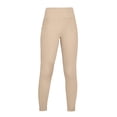 thumbnail image 6 of Wxirdiow Girls Flare Leggings Girls Leggings High Waist Athletic Yoga Pants with Pockets Dance Running Tights Khaki Size,9-10 Years, 6 of 7