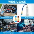 thumbnail image 4 of ORUYROP R1234yf Quick Couplers Kit, R1234YF to R134A Quick Coupler Adapter, High/Low Side Quick Coupler R1234YF AC Charging Hose Adapter Fitting Connector for Car Conditioner AC Charging, 4 of 6