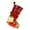 A, variant on Christmas Stockings with Gold Sequins 18.5" Large Size 3D Reindeer/Santa Claus/Snowman Doll Personalized Christmas Stocking for Christmas Ornaments Stairs Fireplace Hanging Decor