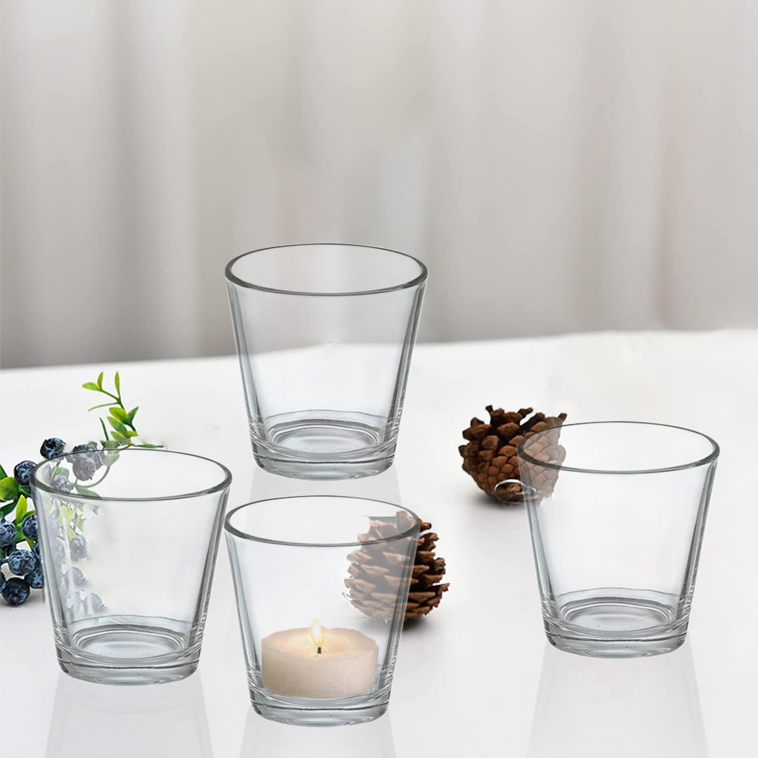 Mainstays Verre Tealight Holder 4pack Mainstays Verre Tealight Holder 4pack