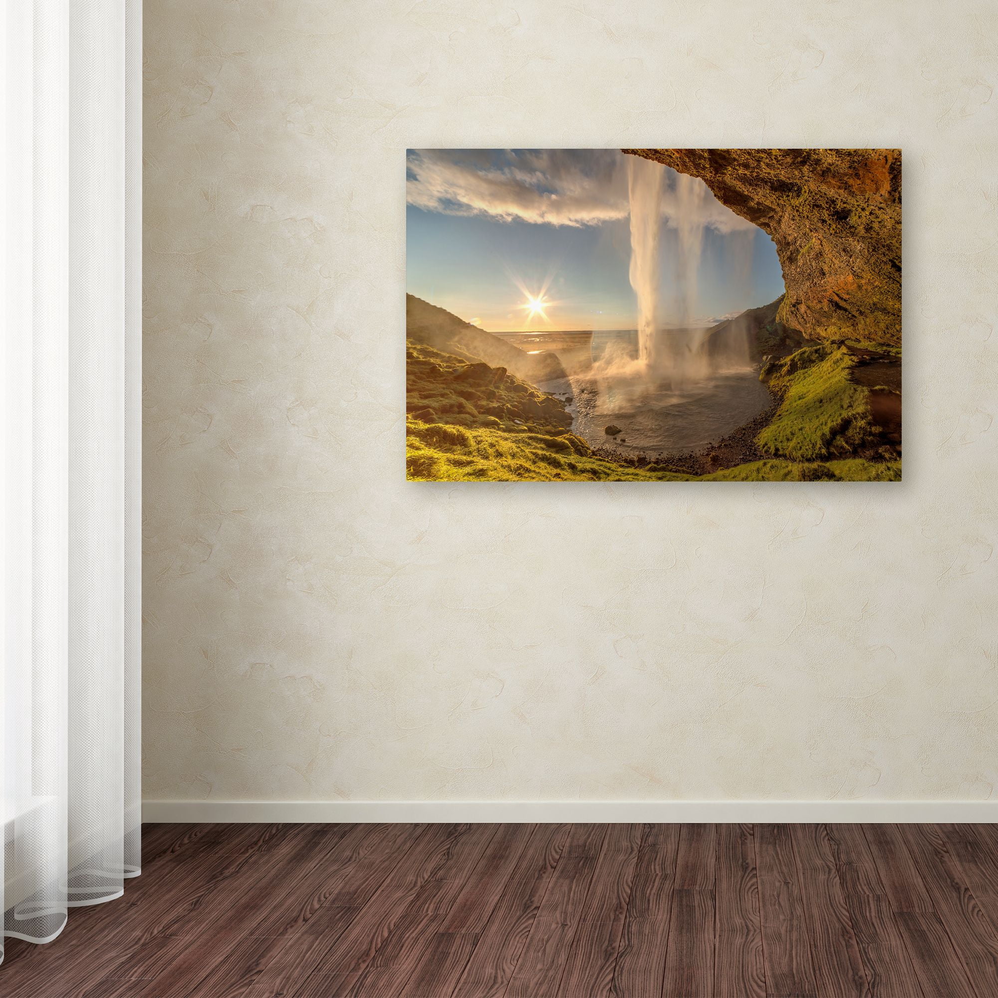 Trademark Fine Art 'Iceland 63' Canvas Art by Maciej Duczynski