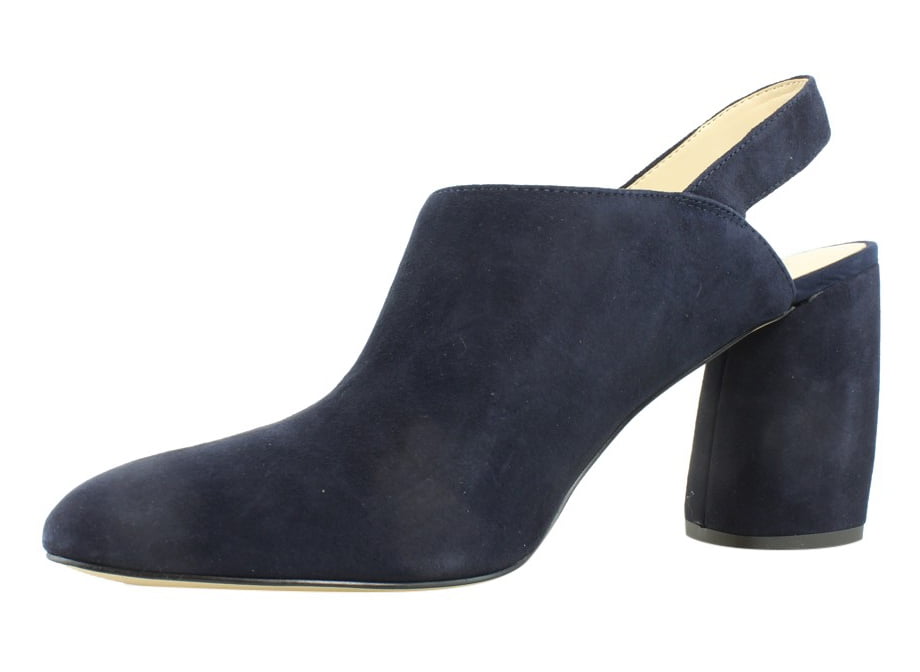 navy heels size 11