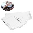 thumbnail image 3 of Knitting Flower Card, NO.1 To NO.15 Professional Plastic Accurate Size Knitting Punch Card  For Stitching, 3 of 8