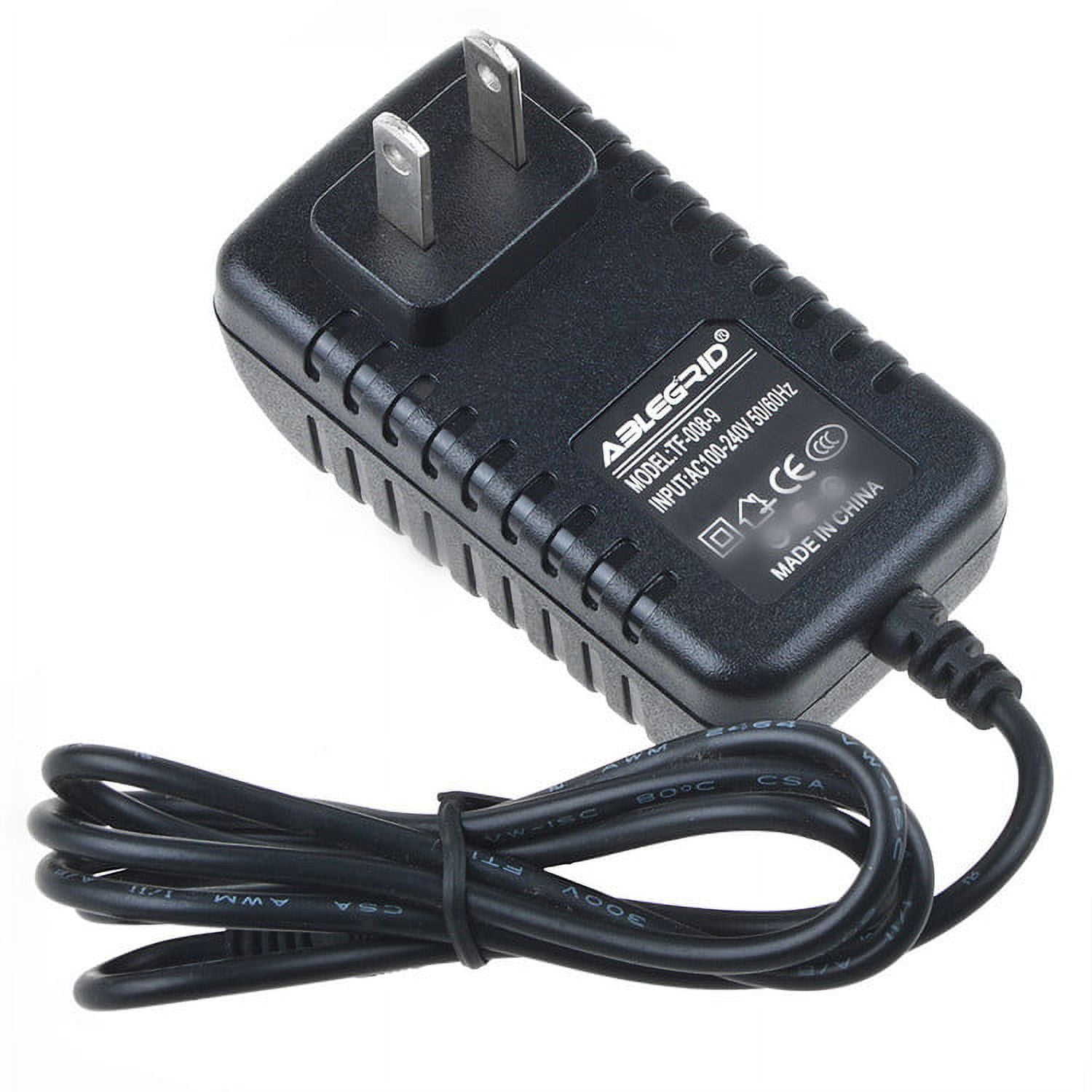 ABLEGRID AC / DC Adapter For iTomic IEBR7C Wi-Fi 7 eBook Reader MP3 Player  Power Supply Cord Cable PS Charger Input: 100 - 240 VAC 50/60Hz Worldwide 