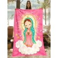 thumbnail image 5 of Meggemo Soft Cozy Easter Holiday Themed Throw Blanket for Couch Bedroom Living Room Seasonal Home Decor, 5 of 5