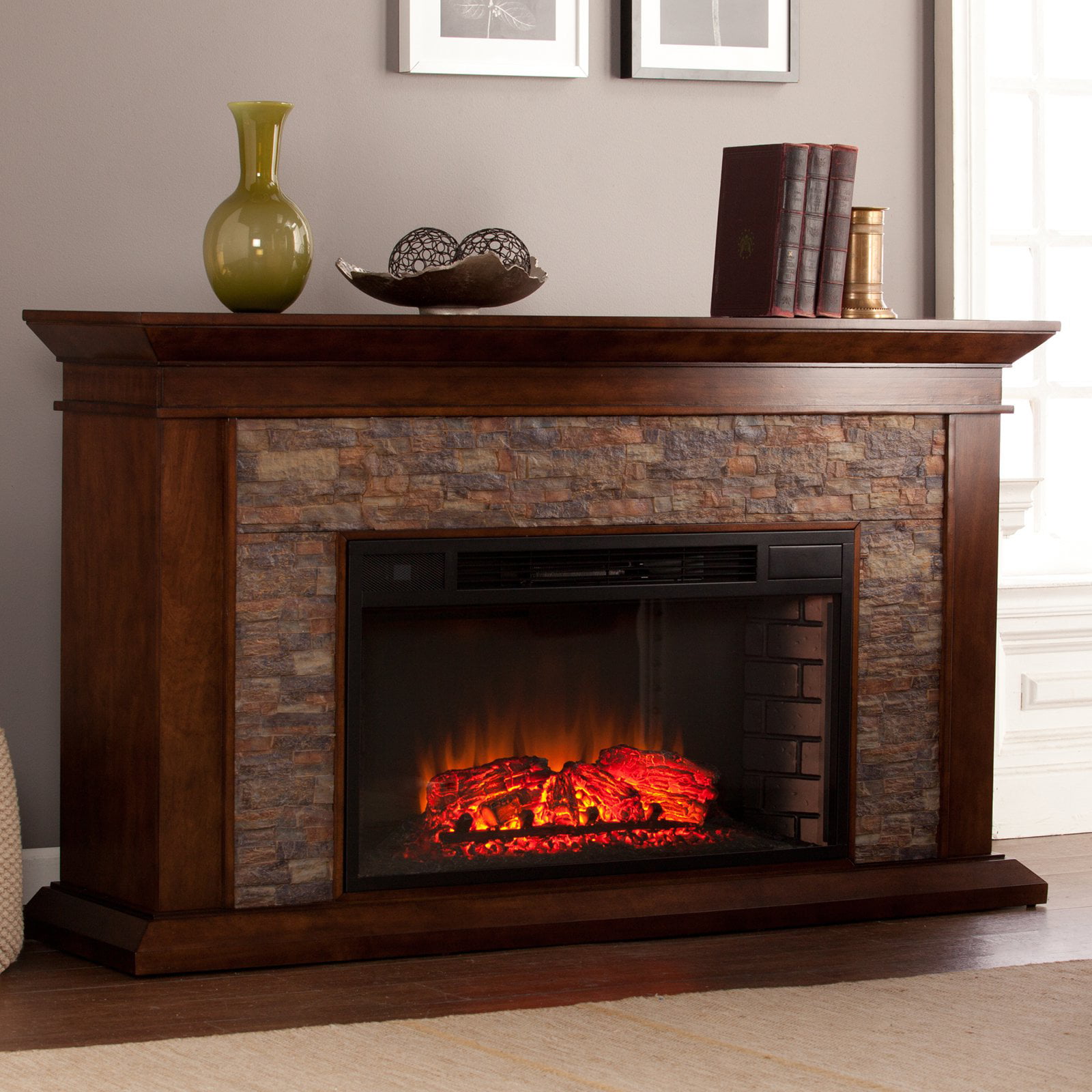 Southern Enterprises Canyon Heights, Southern Enterprises Fireplace Replacement Parts