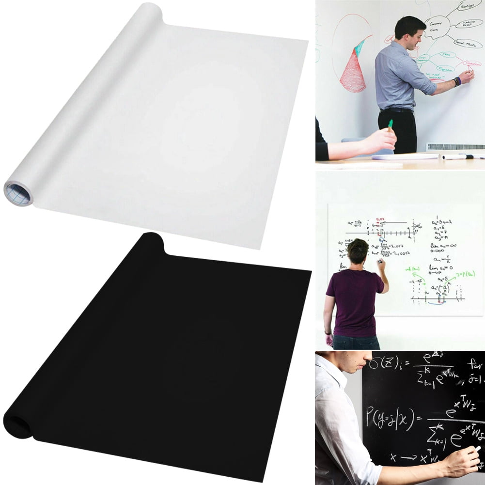 1 Roll Electrostatic Adsorption Whiteboard For Writing, Drawing, Washable  And Removable Wallpaper, Protective Decoration For Office And Home Walls, So