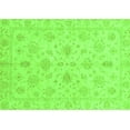 thumbnail image 1 of Ahgly Company Indoor Rectangle Oriental Green Traditional Area Rugs, 2' x 4', 1 of 4