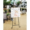 thumbnail image 3 of Three Leg Metal Easel Stand with Butterfly Shaped Top, 3 of 3