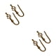 thumbnail image 4 of Alzapaños para cortina Cateissary 2 piezas hierro Color sólido, 4 of 6