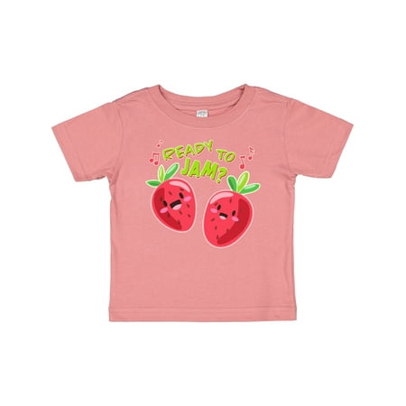 

Inktastic Ready to Jam- Fun Strawberries Gift Baby Boy or Baby Girl T-Shirt