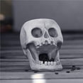 thumbnail image 2 of Alimentador De Animales Con Calavera 3D, Cabeza De Esqueleto Colgante De Pie, Alimentador De Aves De Corral, Alimentador Automático De Animales Con Temática De Halloween, Decoración Advancent PT000812-00, 2 of 7