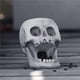 thumbnail image 2 of Alimentador De Animales Con Calavera 3D, Cabeza De Esqueleto Colgante De Pie, Alimentador De Aves De Corral, Alimentador Automático De Animales Con Temática De Halloween, Decoración Advancent PT000812-00, 2 of 7