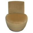 thumbnail image 4 of Diamond Sofa Blake Swivel Accent Chair in Marigold Velvet Fabric, 4 of 8