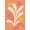 Orange, Pattern 17, variant on ODIKA 4'x6' White Orange Mid-Century Geometric Design Washable Area Rug Abstract Shapes with Retro Modern Appeal for Dorm Room, Small Living Stain Resistant Low Profile, Easy Care