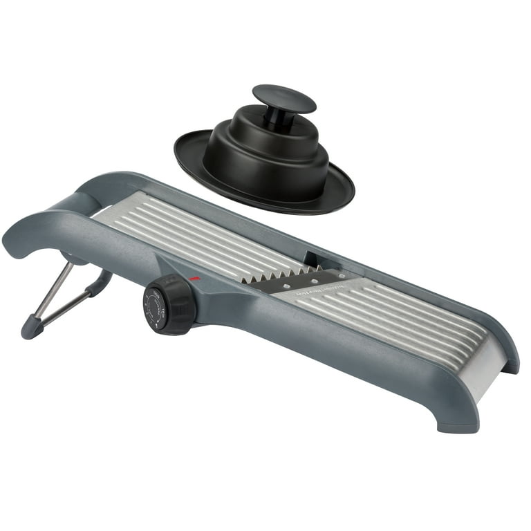 Adjustable Mandoline with 6 Slicing Options and Hand Guard photo 1