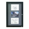 Quartet Enclosed Bulletin Board,36" x 24" 2363L