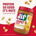 thumbnail image 4 of Jif Simply Creamy Peanut Butter Spread, Lightly Sweetened, 15-oz Jar, 4 of 12