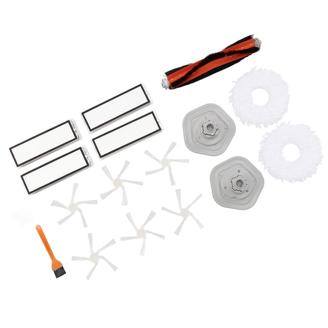 Kit de cepillo de repuesto para barredora piezas de mantenimiento que capturan partículas finas juego de accesorios para robot de barrido para dormitorio ANGGREK Otros